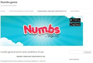 Numbs: The official website